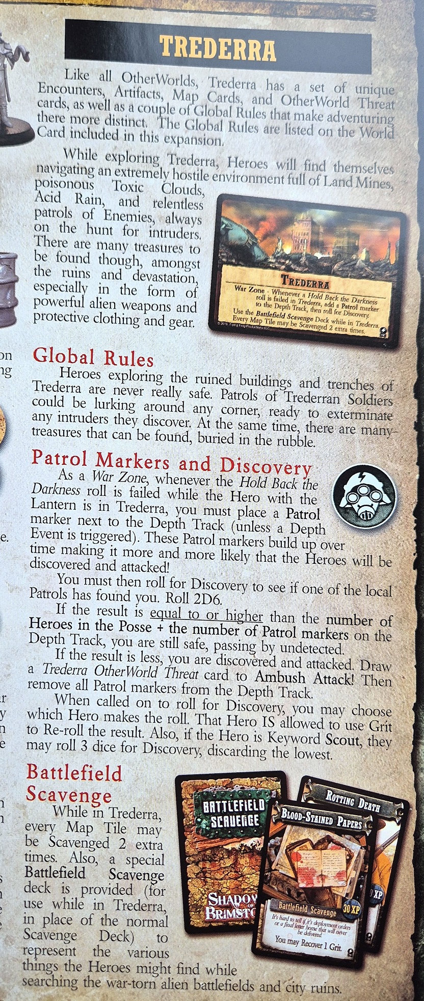 Trederra Rules 1